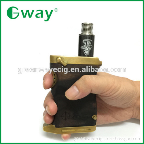 2015 Greenway Newest mechanical mod, wood box mod, wood sniper mod vs melody box mod malaysia clone